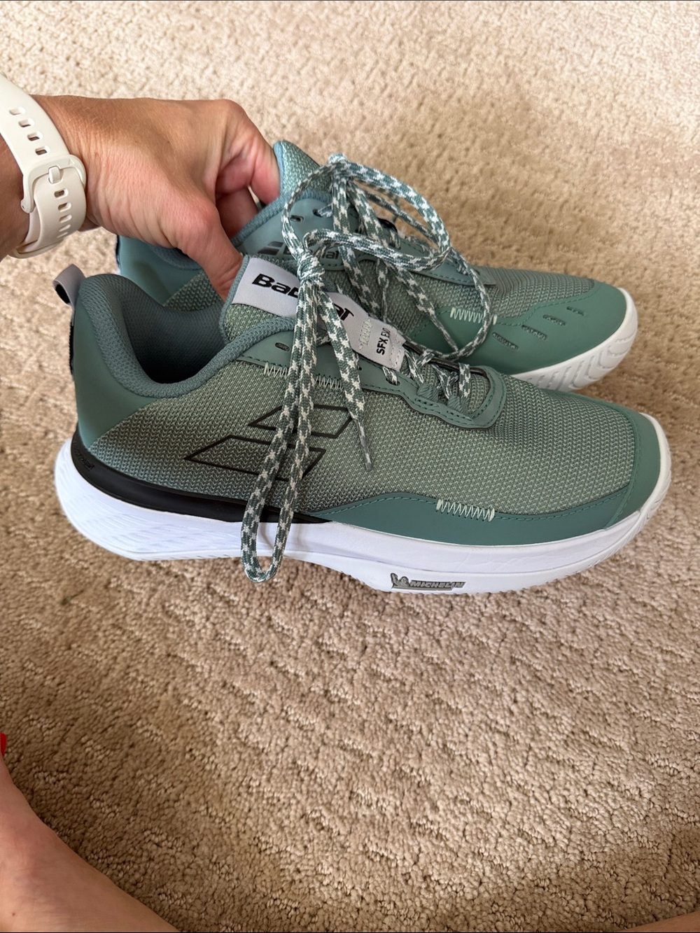 Babolat Women’s Athletic Shoes SEYLO in Sage Green